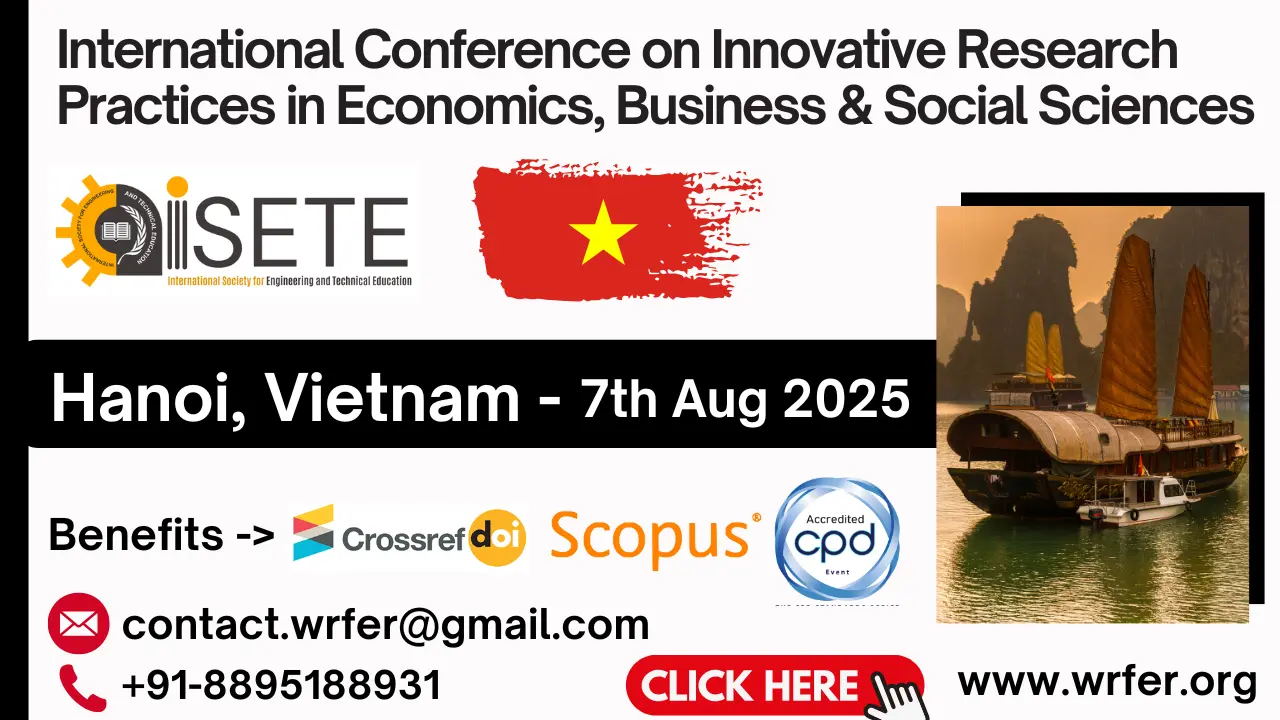 Practices in Economics, Business and Social Sciences Conference in Vietnam